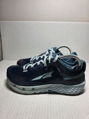 Altra Running Shoes Womens 7 Timp 4 Trail Hiking Sneakers Blue Training